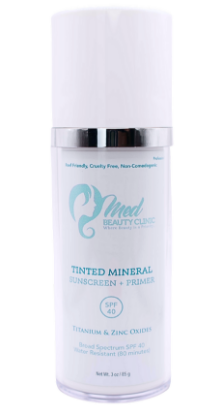 Picture of 40% OFF - Tinted Mineral Sunscreen & Primer - 40 SPF (1.8 oz)