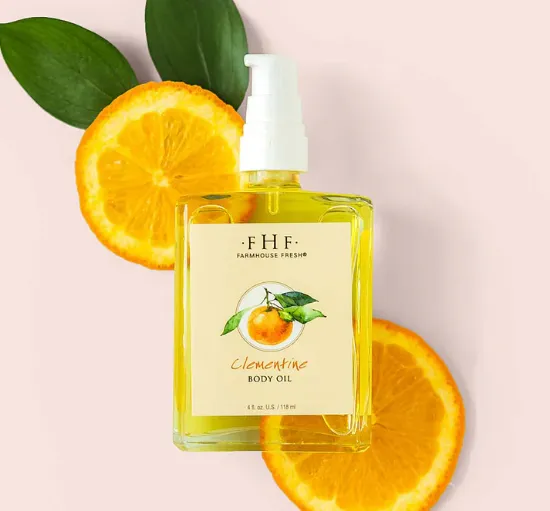 Picture of Clementine Body Oil 4fl oz (4 fl 0z)
