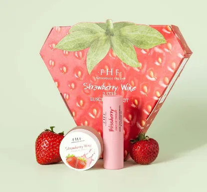 Picture of 40% OFF - Strawberry Wine 2-Step Lip Kit