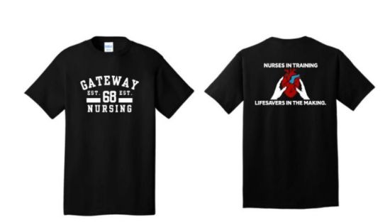 Picture of NEW GWCC Student Nurse Association Club T-Shirt 